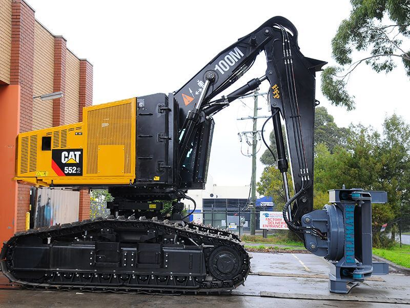 Forestry boom and arm sets