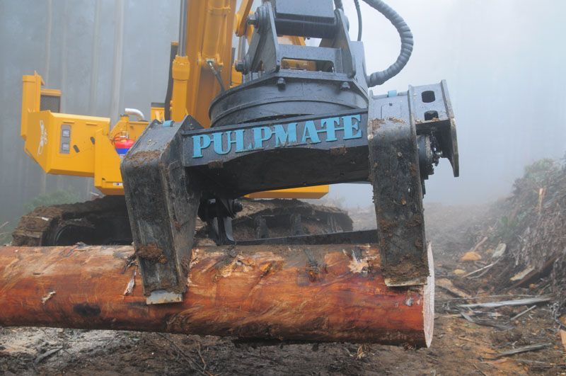 Australian made Pulpmate felling heads