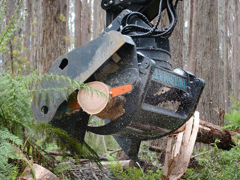 Pulpmate 652 – 33+ Tonne Excavator Felling Head