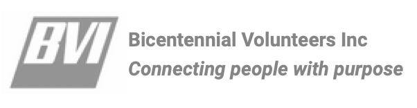 Logo of Bicentennial Volunteers Inc: