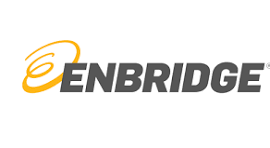 Enbridge logo: gray text