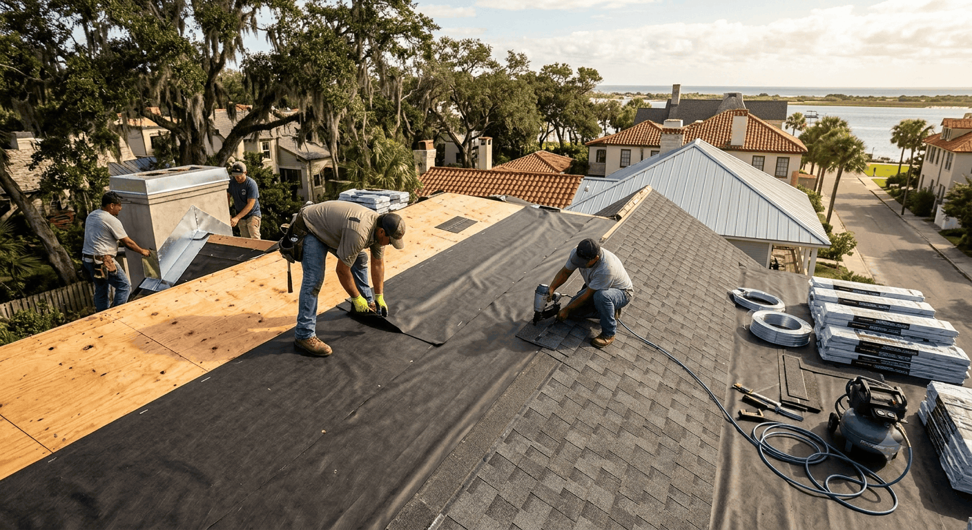 Roofing Contractor St. Augustine