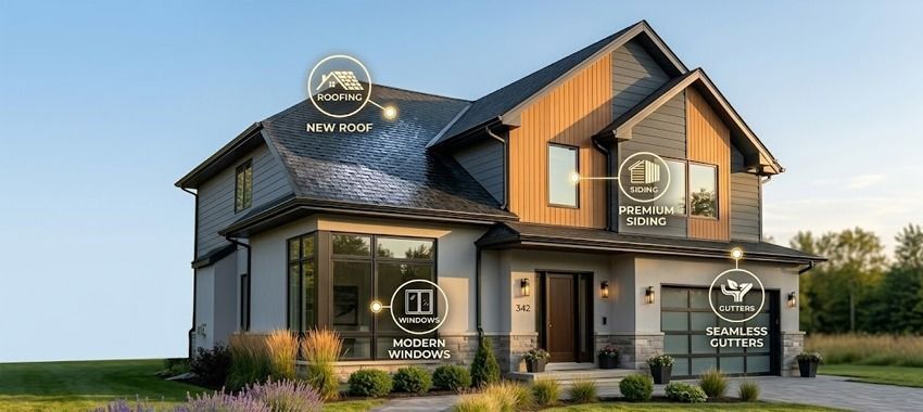 Residential Roofing, Windows, Siding & Gutter Services - Quality Discount Roofing & Construction

