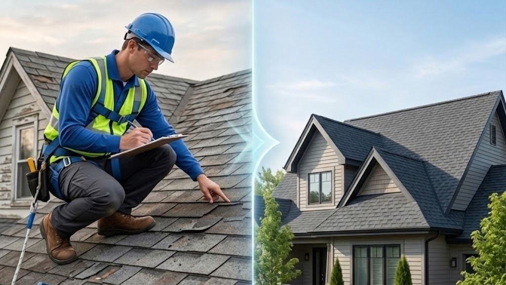 Damaged Roof Restoration - Quality Discount Roofing & Construction
