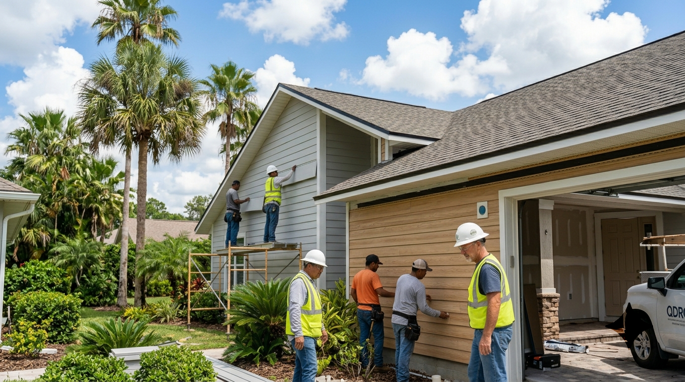 siding installation services in Jacksonville, Florida