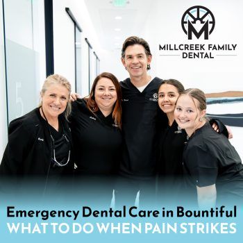 Facing a dental emergency in Bountiful? Learn what to do and how Dr. Baird at Millcreek Family Dental provides urgent care when you need it most.