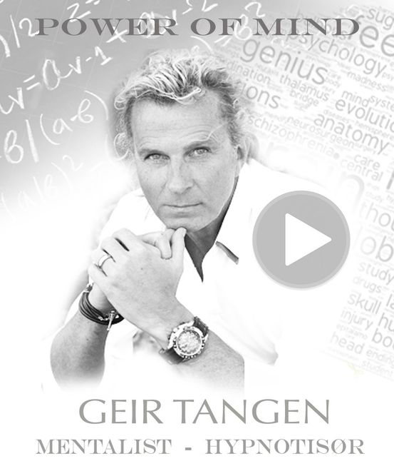 Geir Tangen som er mentalist, hypnotisør og driver med hypnoseterapi