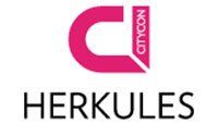 Herkules logo, en referanse fra Geir Tangen sin reklame som gikk ut på å hypnotisere ukjente.