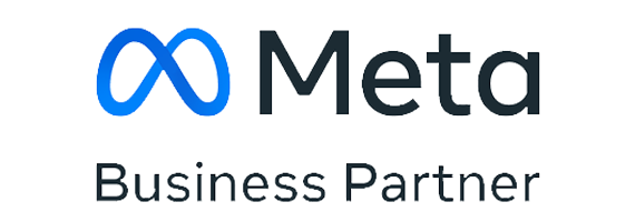 Meta Business Partner logo with an infinity symbol and the word 