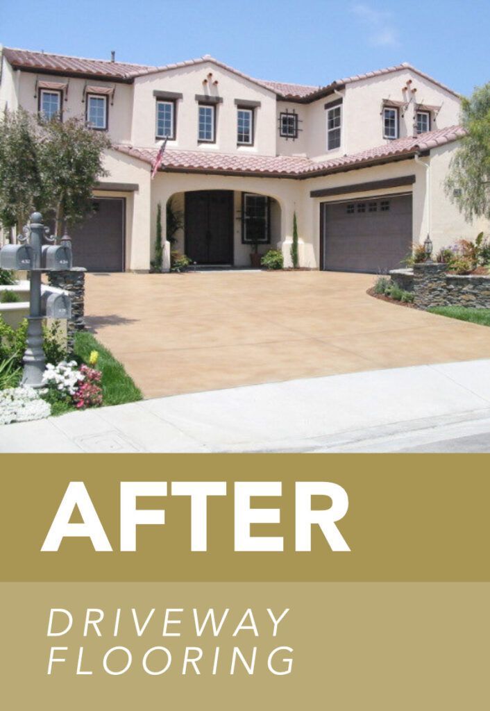 Waypoint Concrete installed a clean, tan-colored concrete driveway surface with scored joints in Kuna, Idaho.