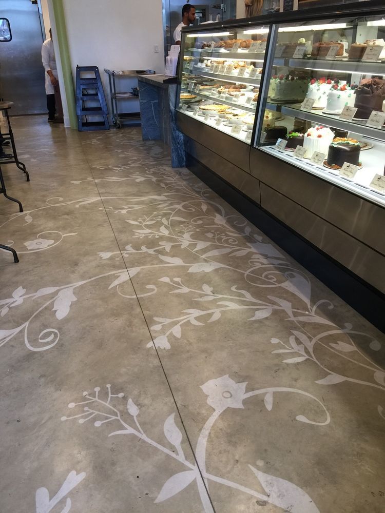 Waypoint Concrete added a decorative concrete floor with custom scoring and polish in Glenns Ferry, Idaho