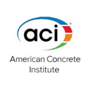 The logo for the american concrete institute
