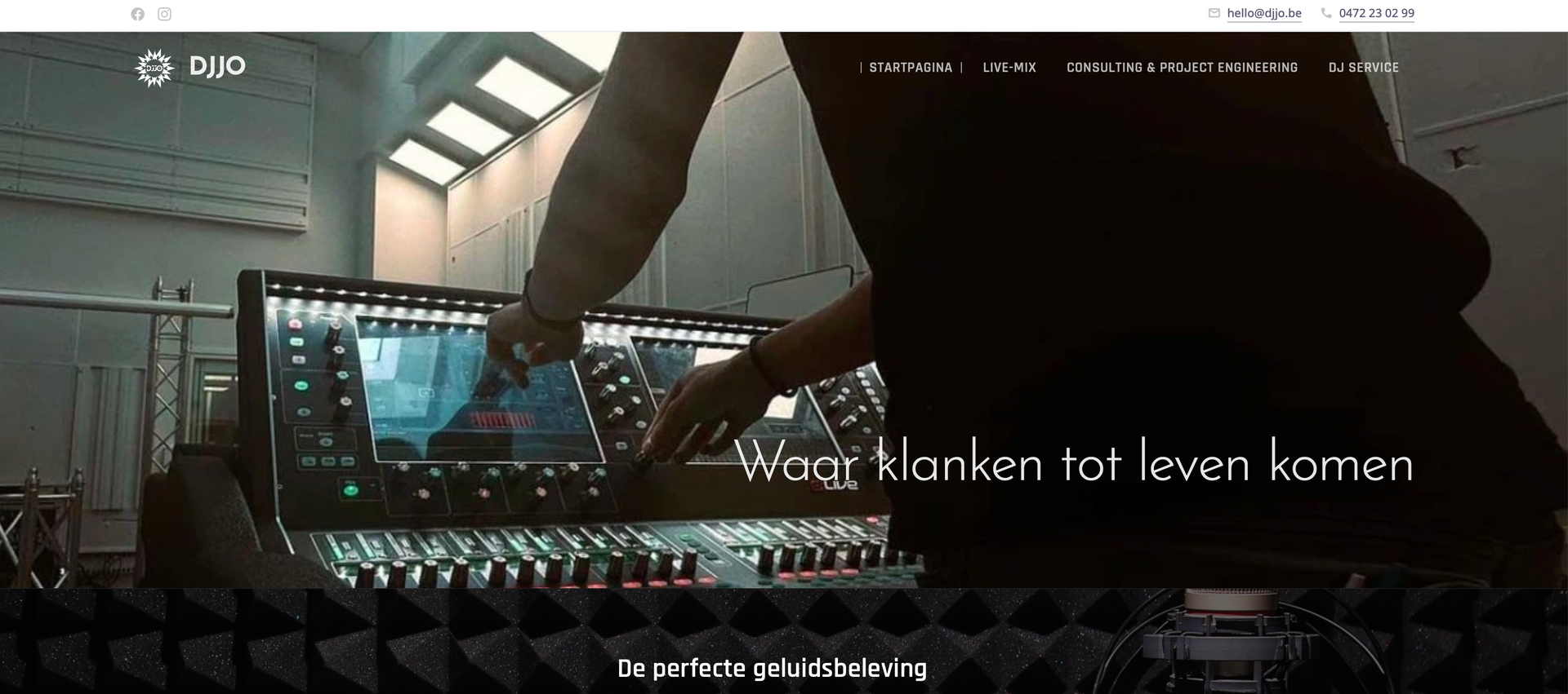 Klank- en licht Technicus