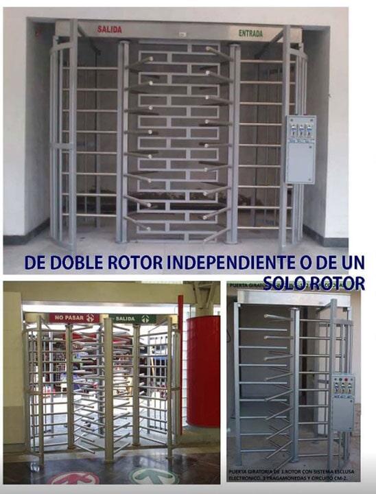 GRUPO SIVICÓN - Puerta con doble rotor