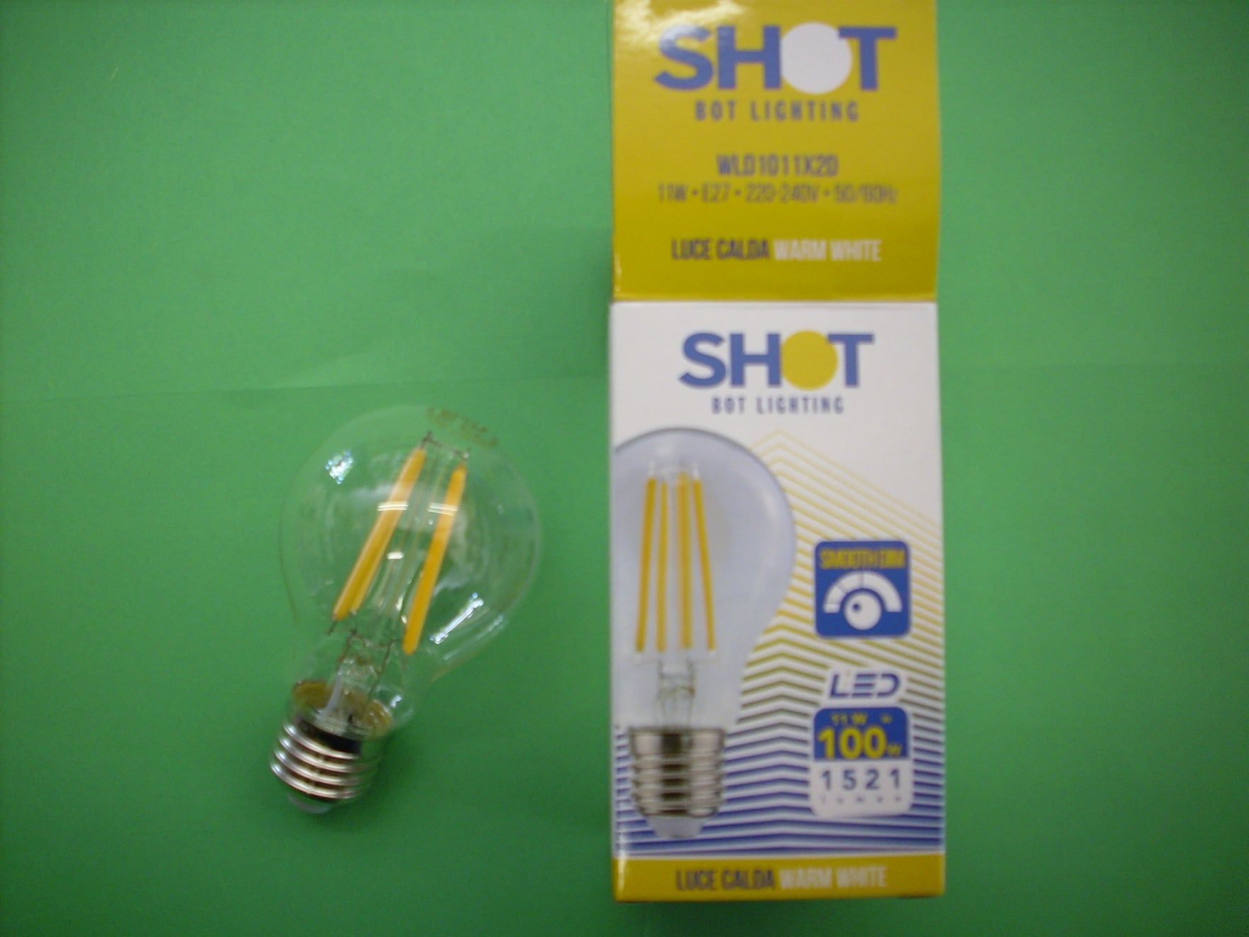 Lampadina LED a luce calda