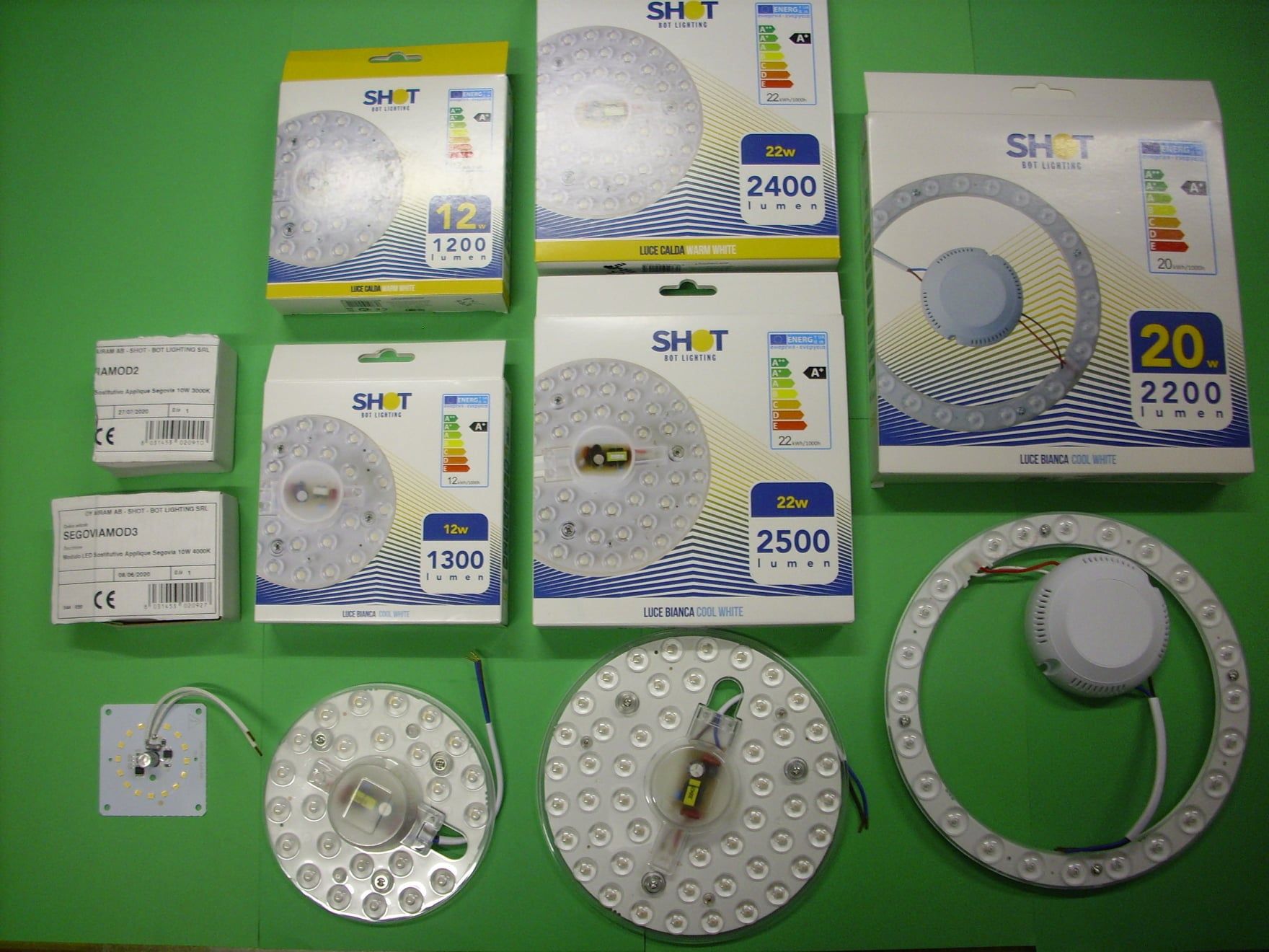 Luci circolari LED