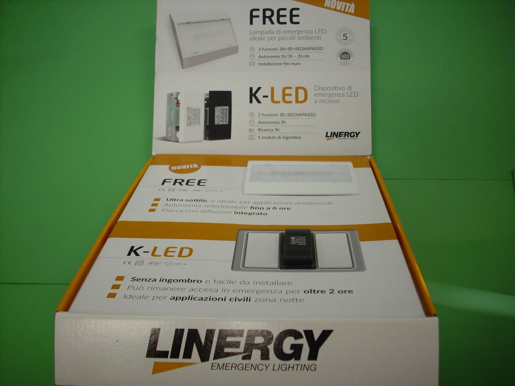 Lampada di emergenza K-LED