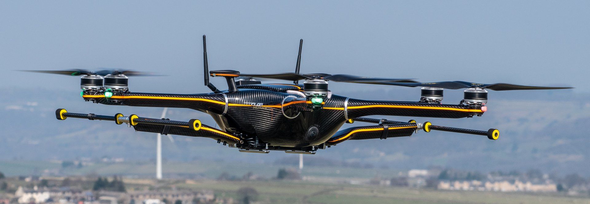 Clogworks Dark Matter hX Gen 2 flying