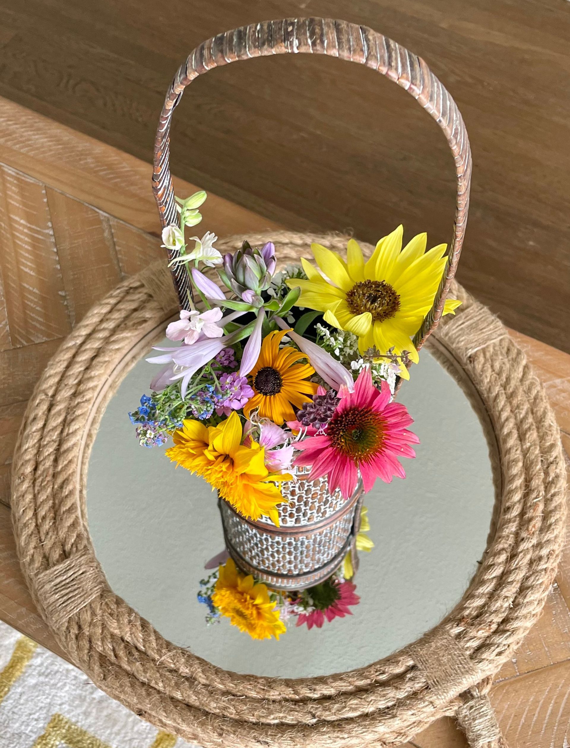 Fresh Flowers Grown for Client Wedding