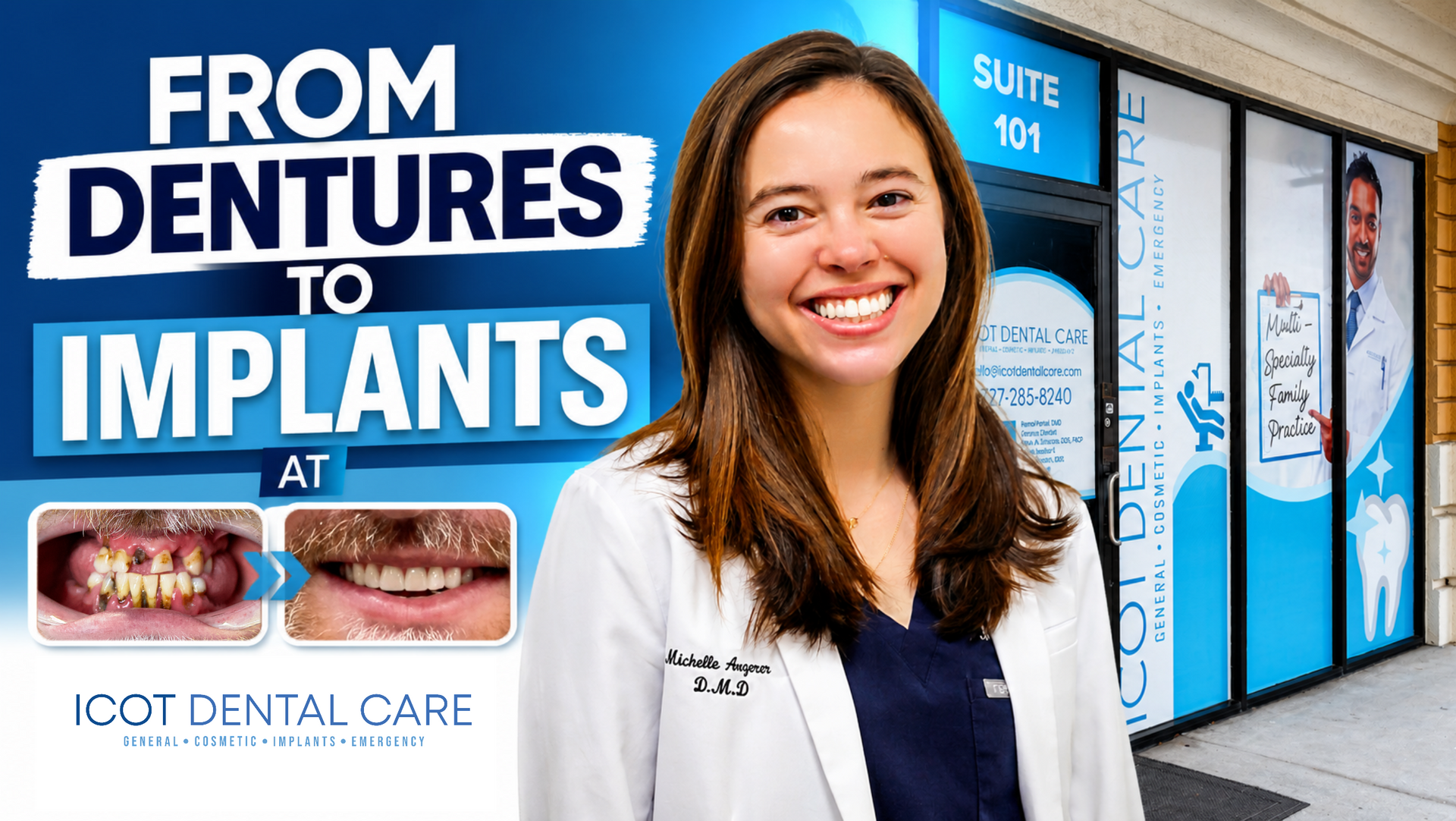 Image of Dr.Michelle Angerer at Icot Dental Care in Clearwater Florida