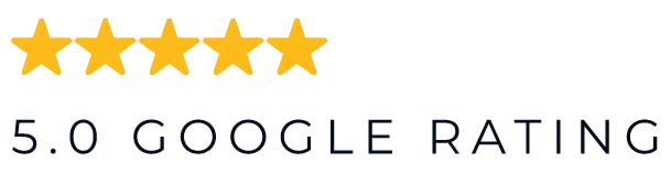 Five gold stars with