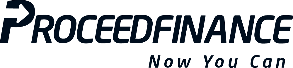Proceed Finance logo with the tagline