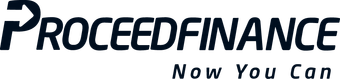 Proceed Finance logo with the text “PROCEEDFINANCE” and the tagline