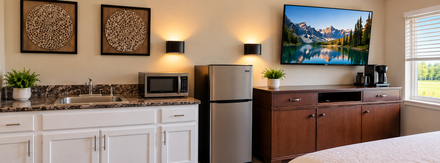 Refrigerator and microwave