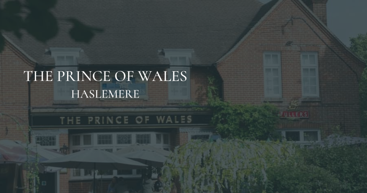 The Prince of Wales in Haslemere