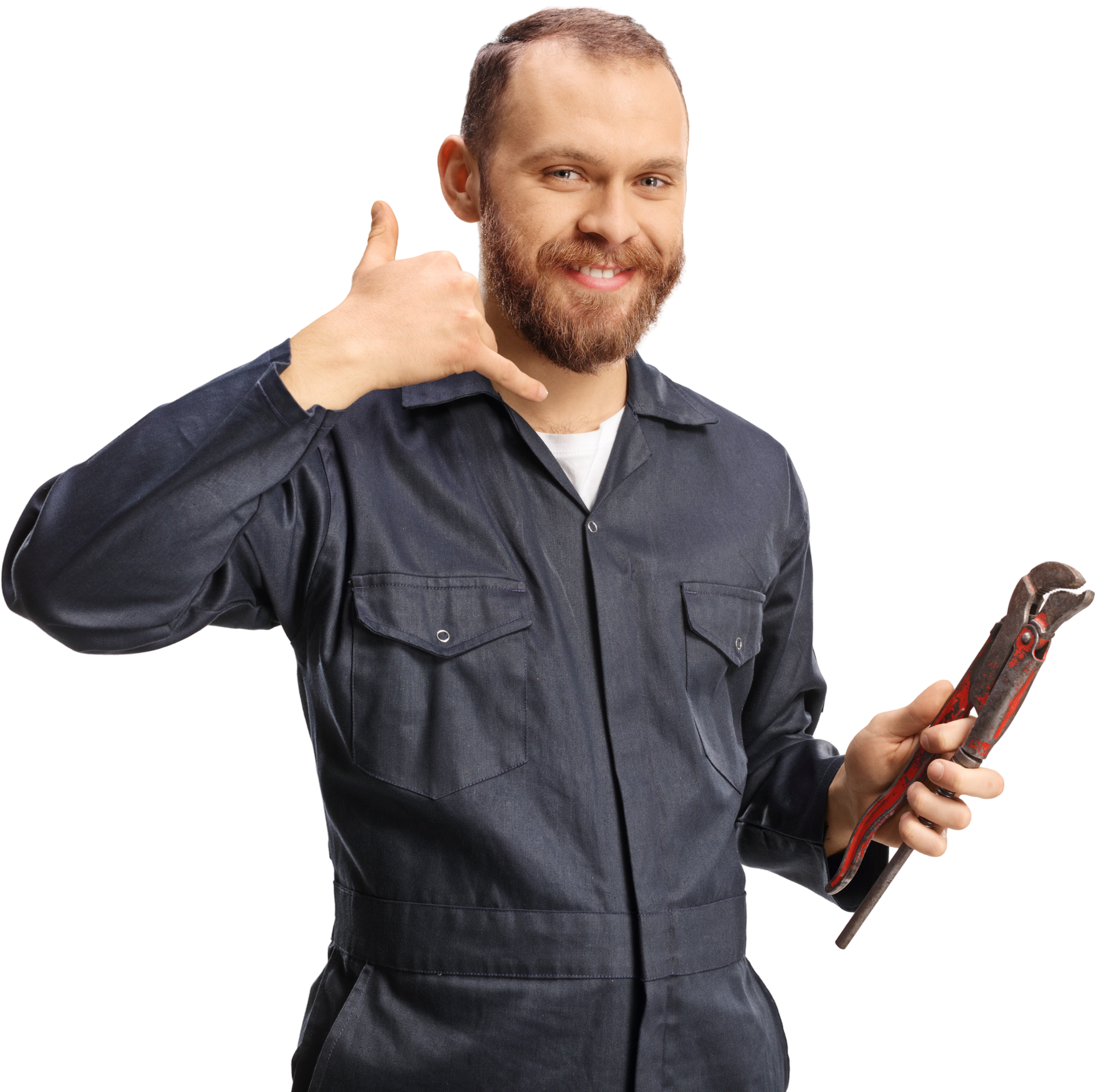 Smiling Plumber