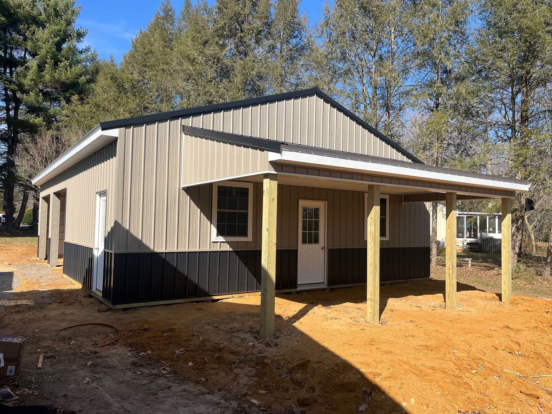 Residential Project Showcase - Diamond State Pole Buildings