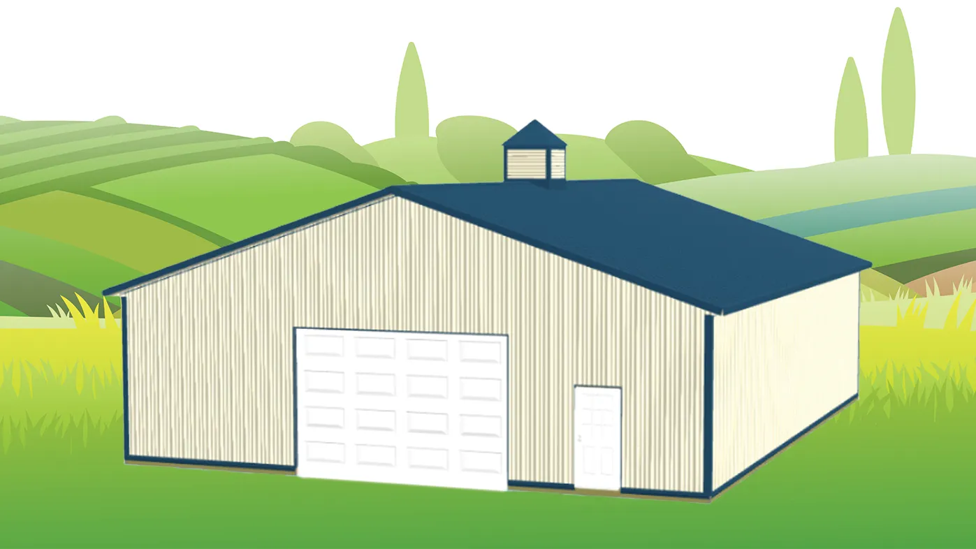 44x54 pole barn