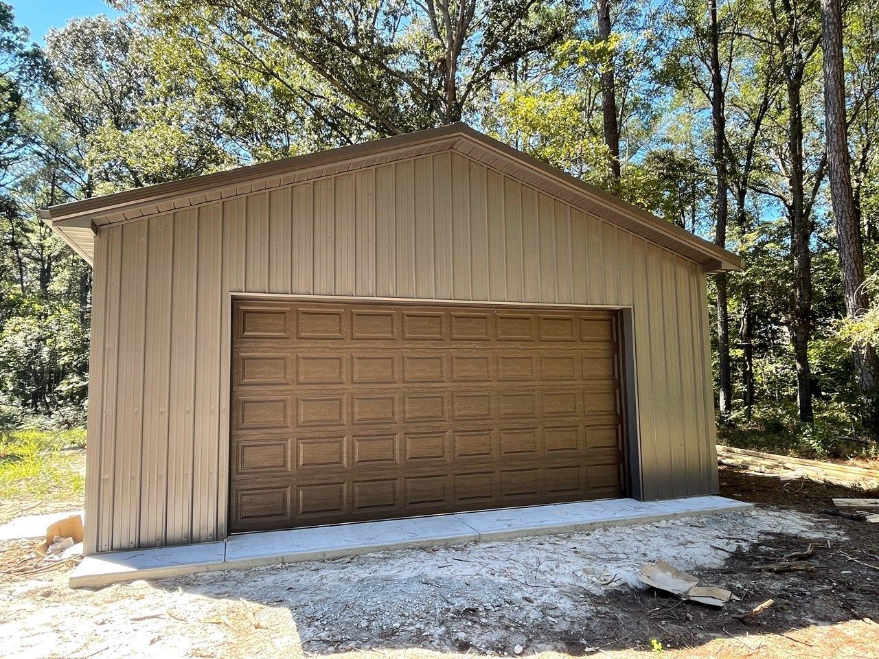 24x24x10 Pole Barn