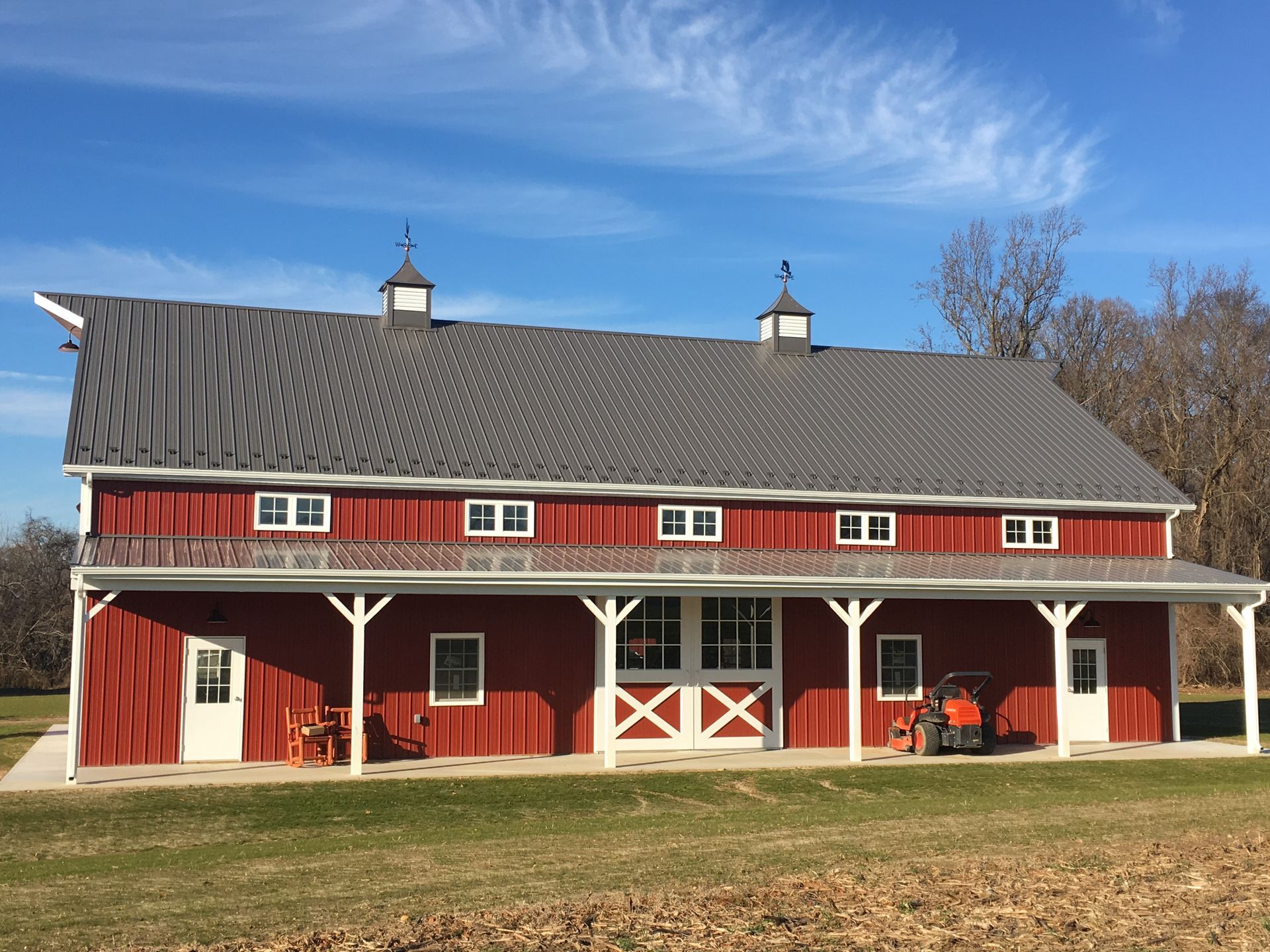 equestrian pole barn