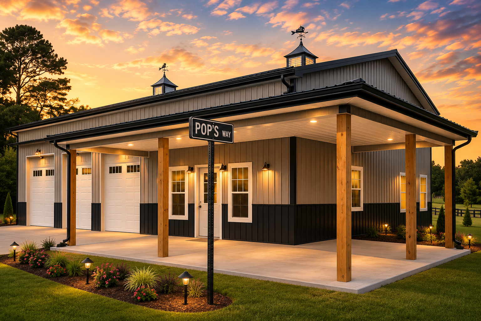 40x60 pole barn