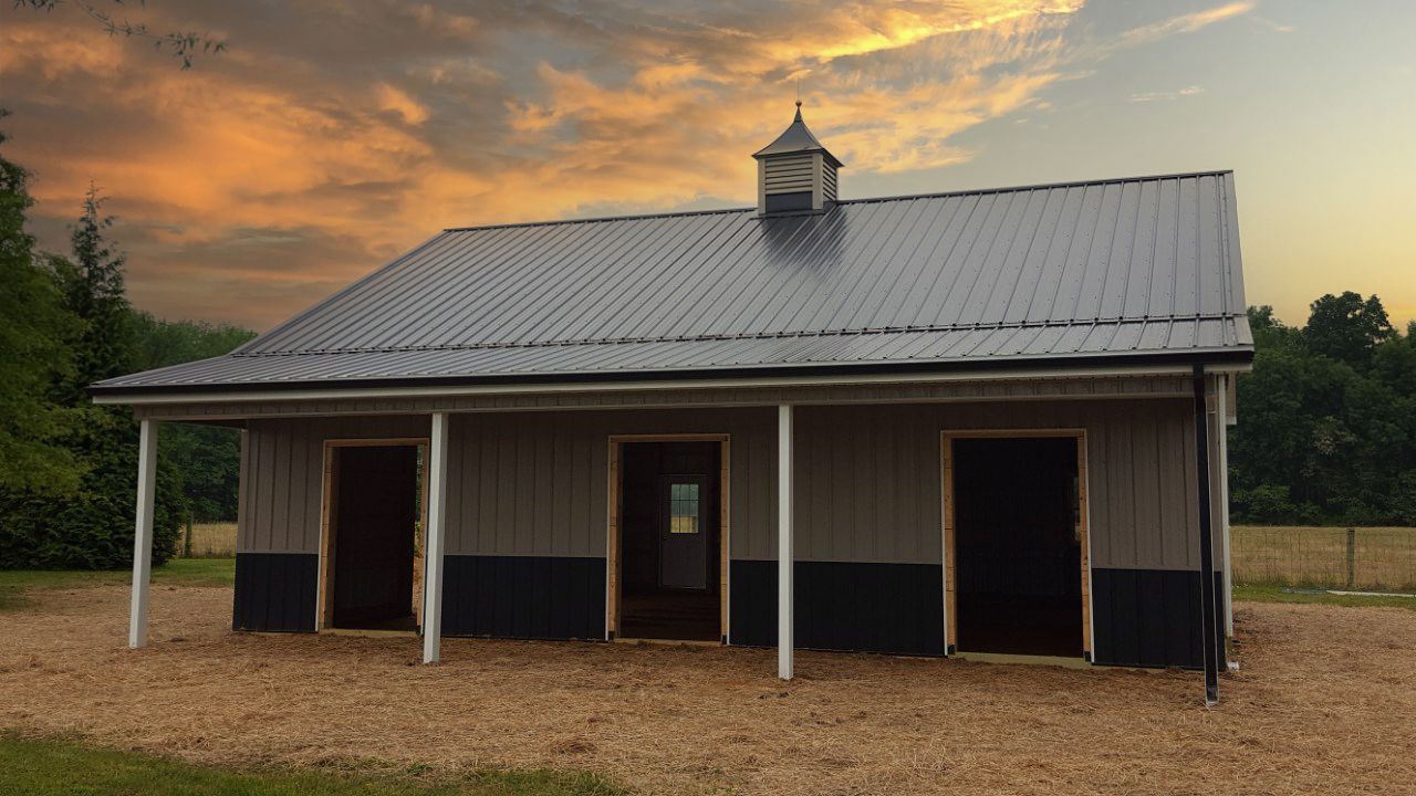 34x36 pole barn