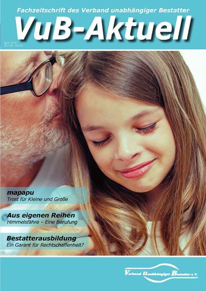 Titelbild VuB-Aktuell 2018 Ausgabe 2 (Fachzeitschrift für Bestatter)