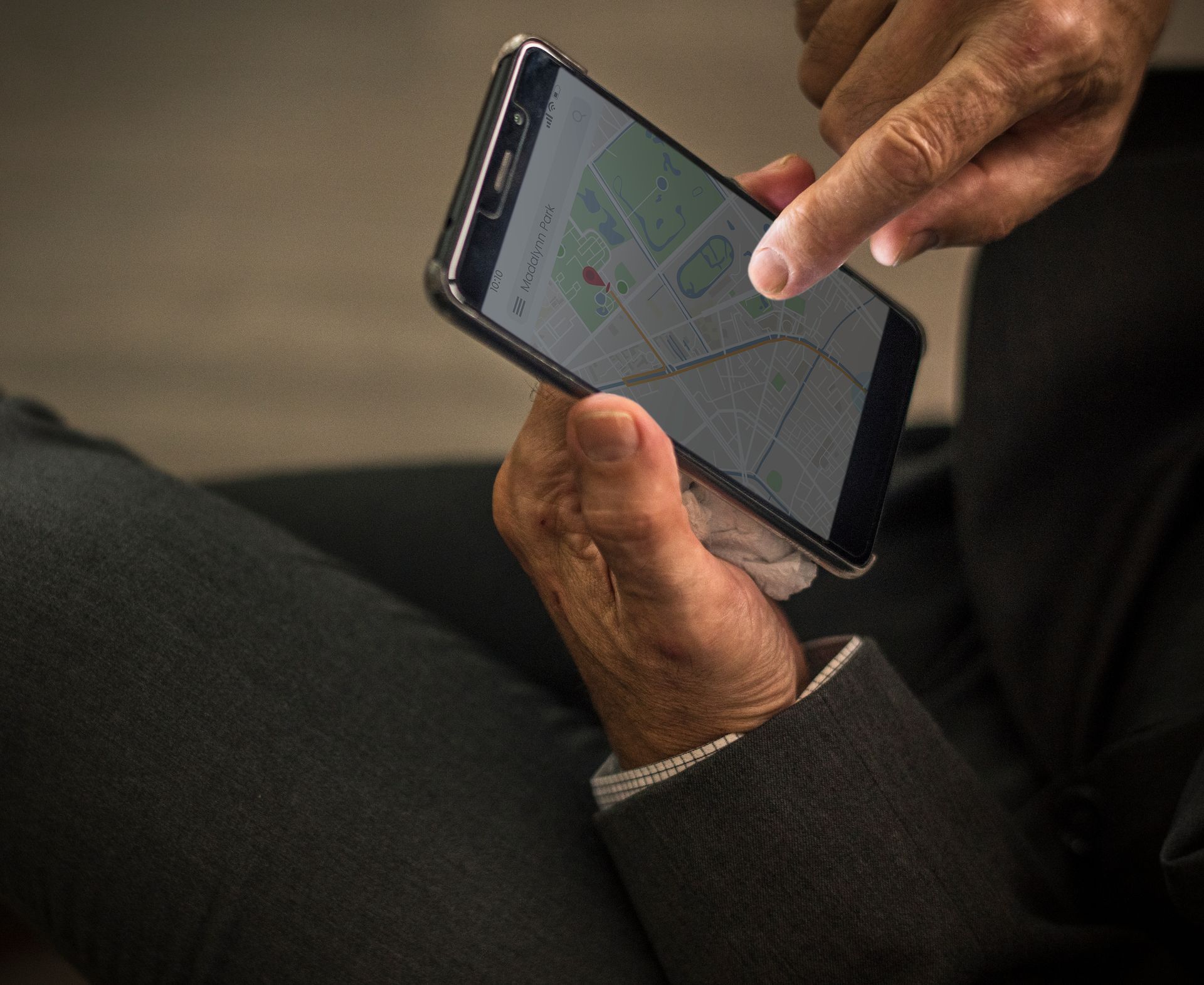 Bestatterfinder auf dem Smartphone – VuB-Mitglieder finden