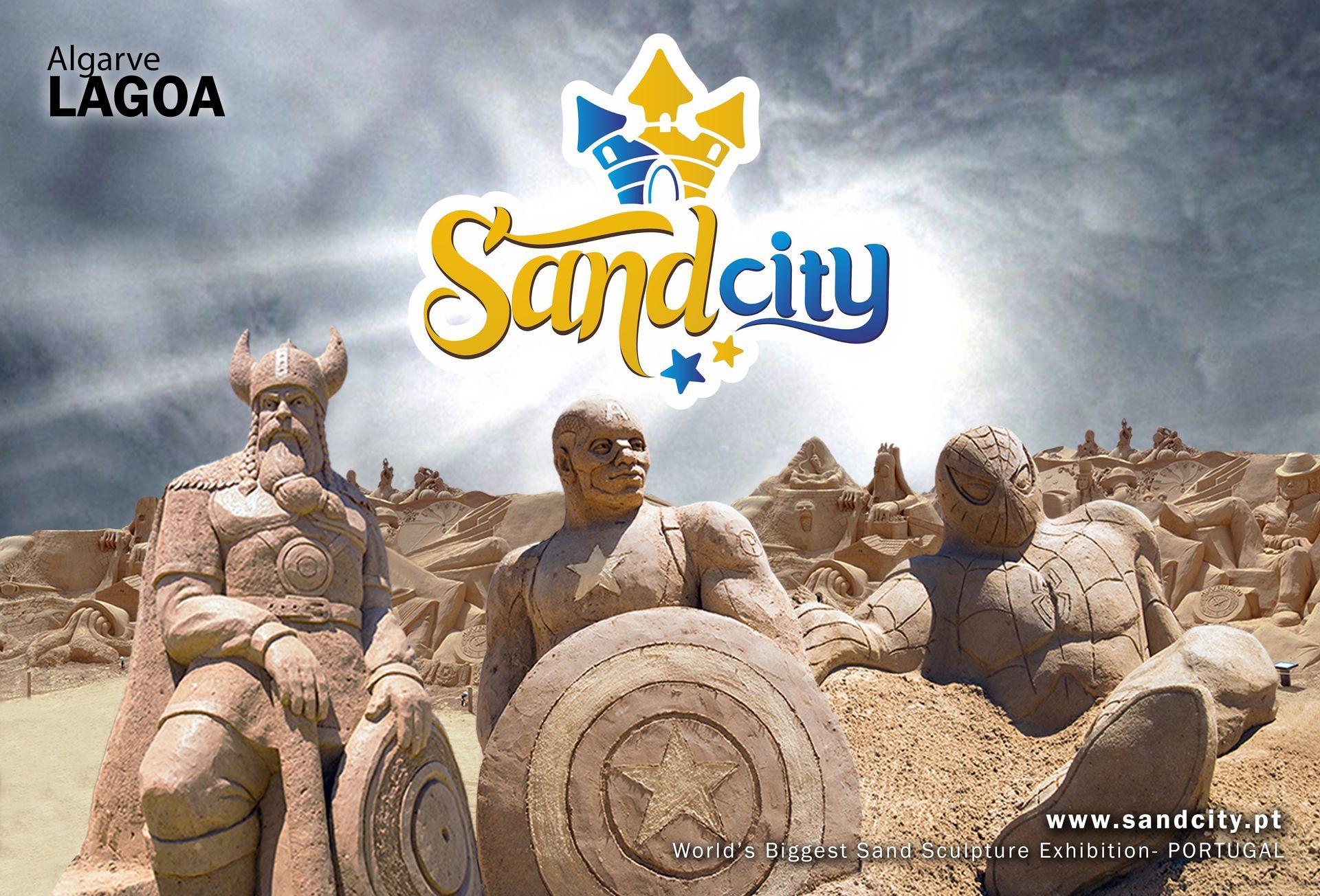 Sand City em Lagoa