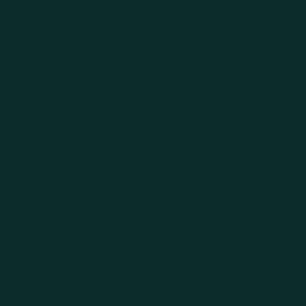 A solid, dark forest green square.