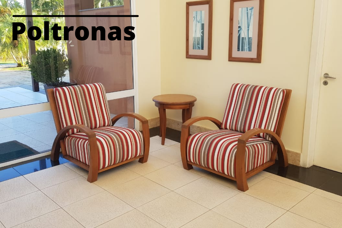 estofaria em canoas poltrona