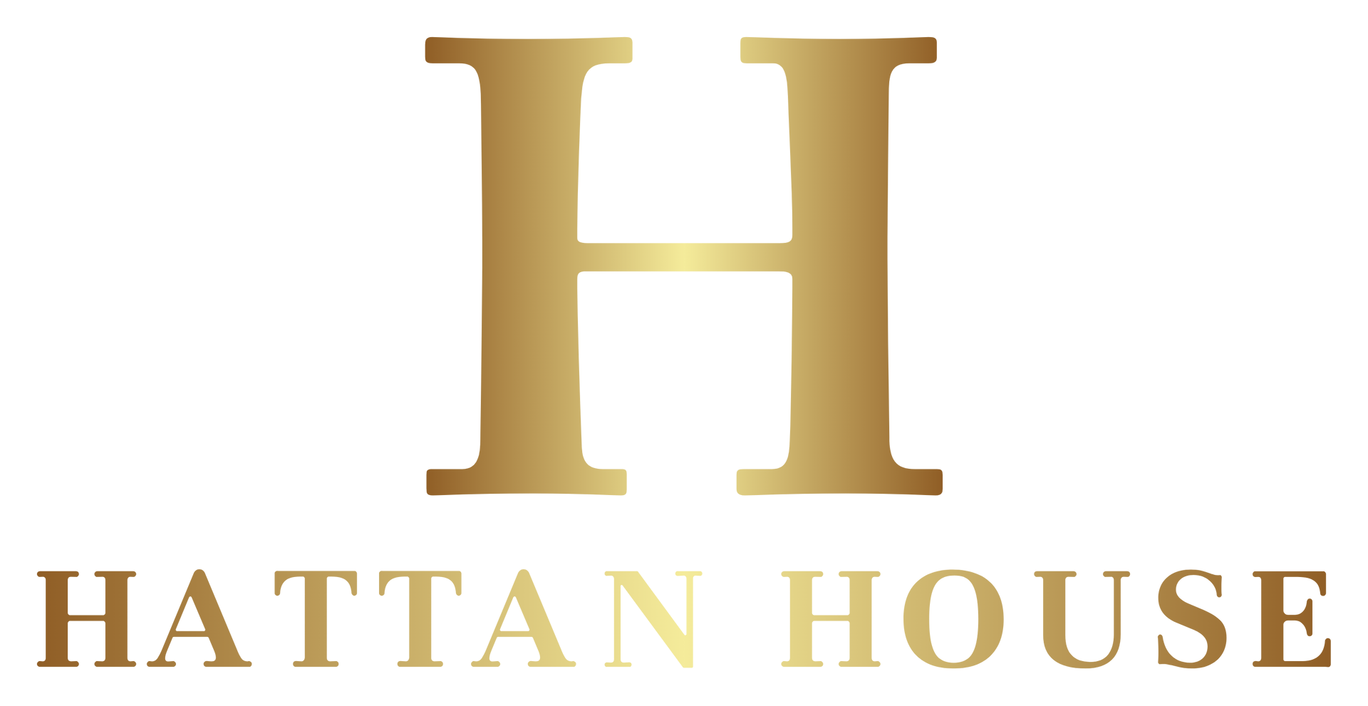 A gold serif