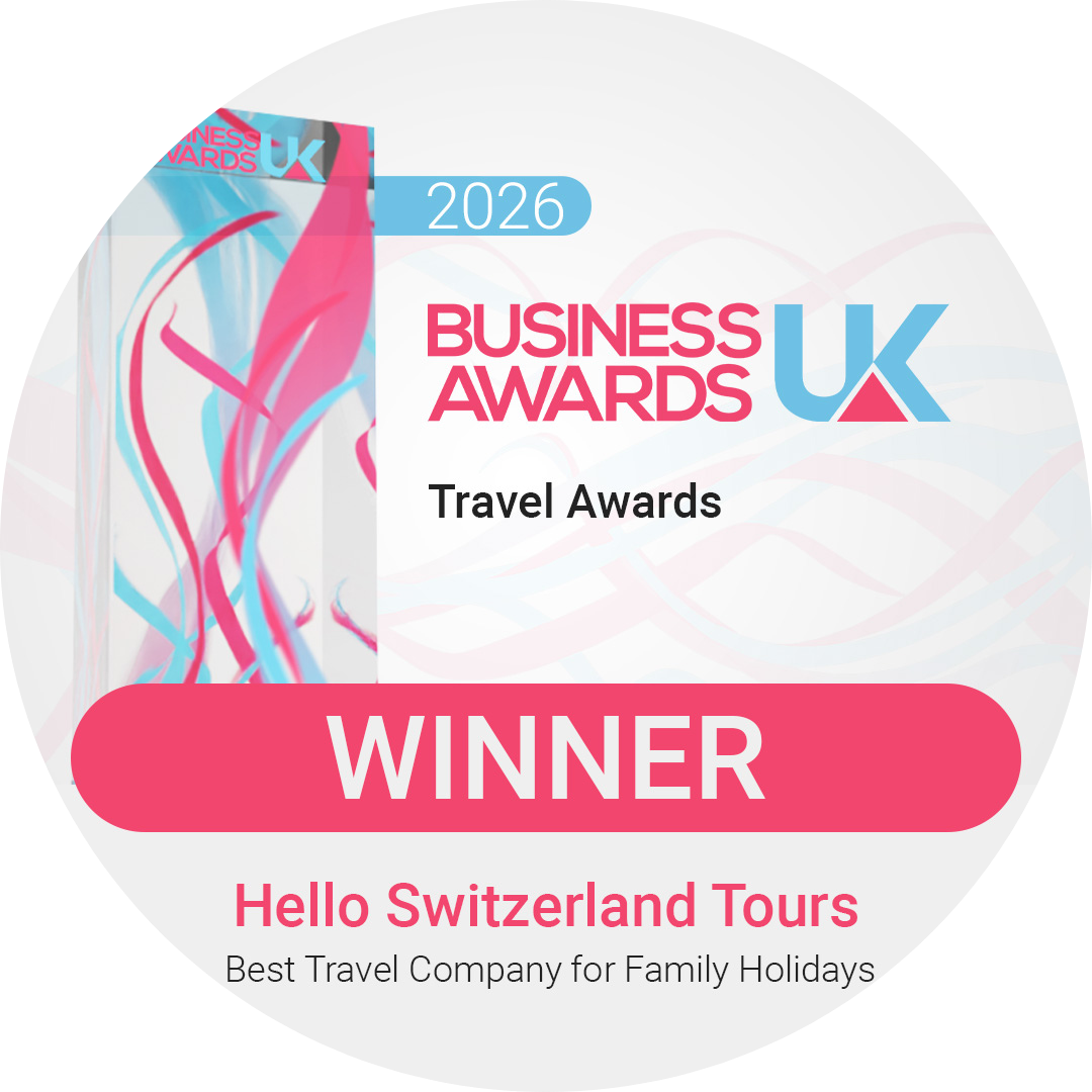 Hello Switzerland Tours award for Best Travel Company for Family Holidays