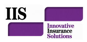 IIS logo with purple blocks and the words “Innovative Insurance Solutions”