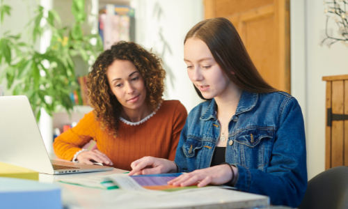 Tutor and student