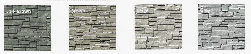 SimTek color offerings by McConnie Fence