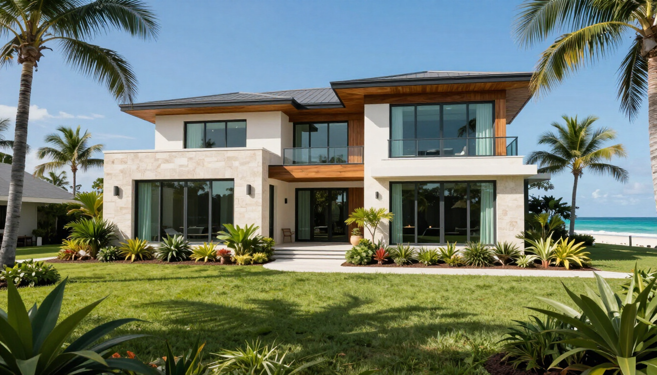Modern home in North Florida real estate market