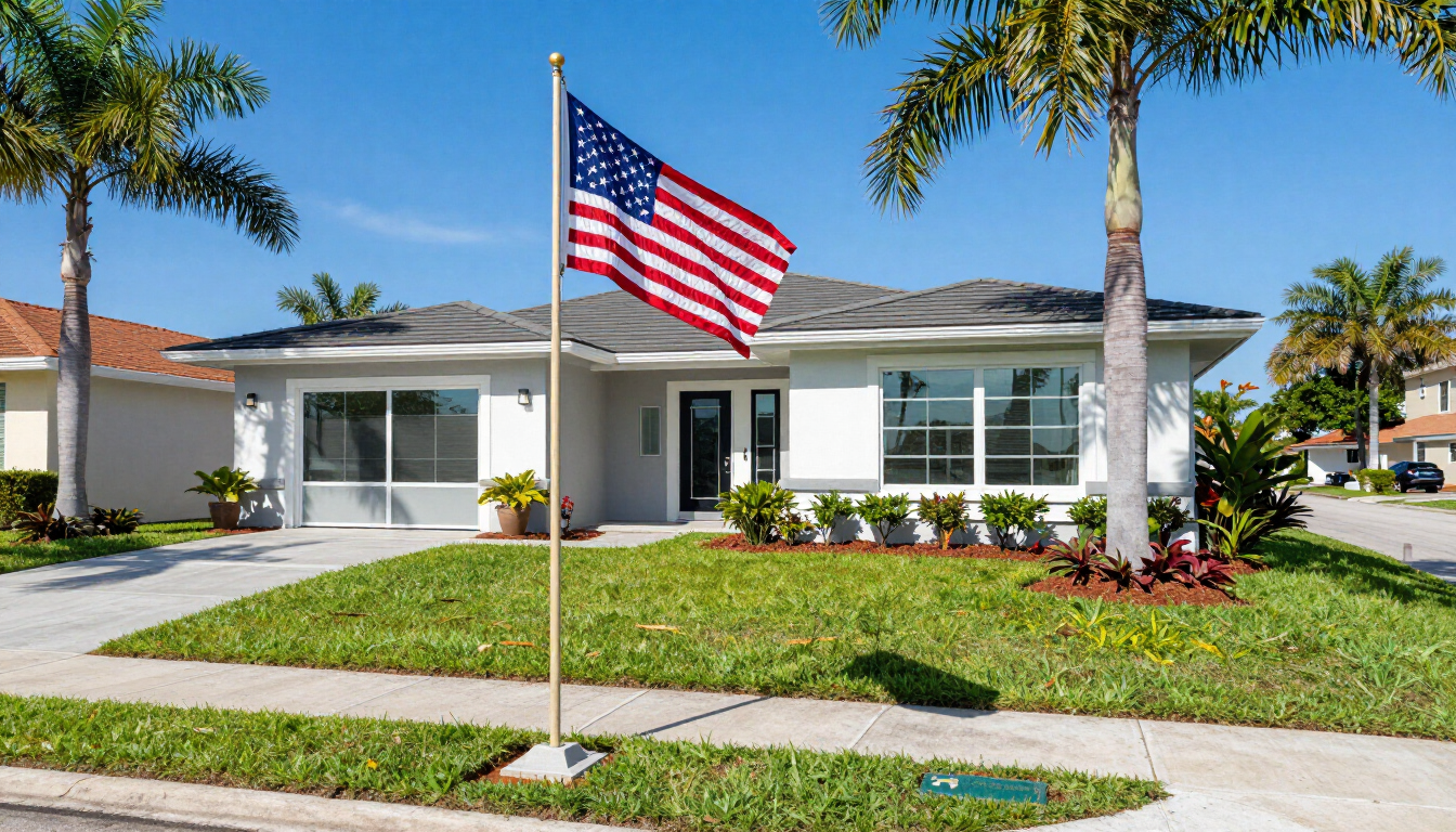 Military family home in Florida