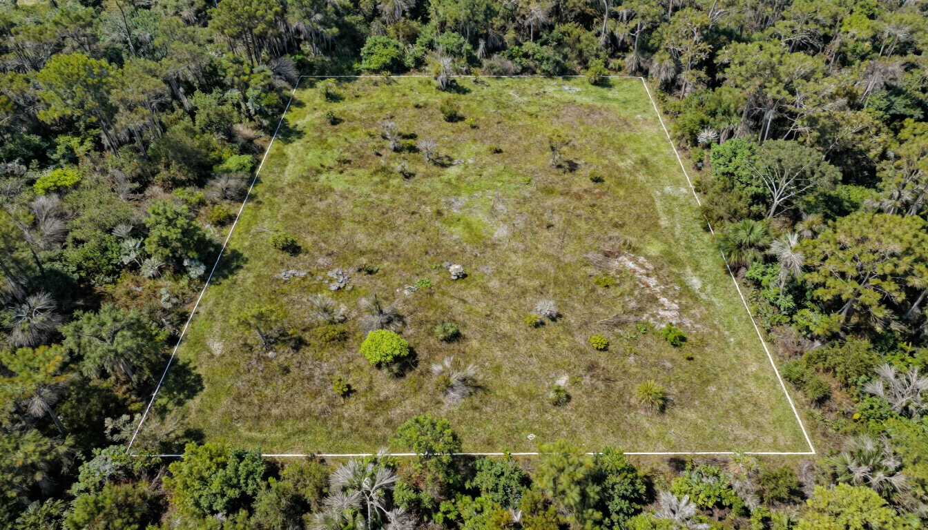 Aerial Land View