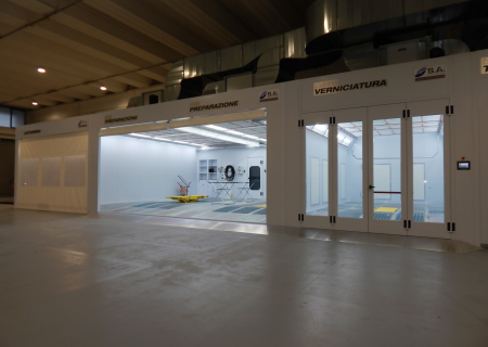 cabina di preparazione